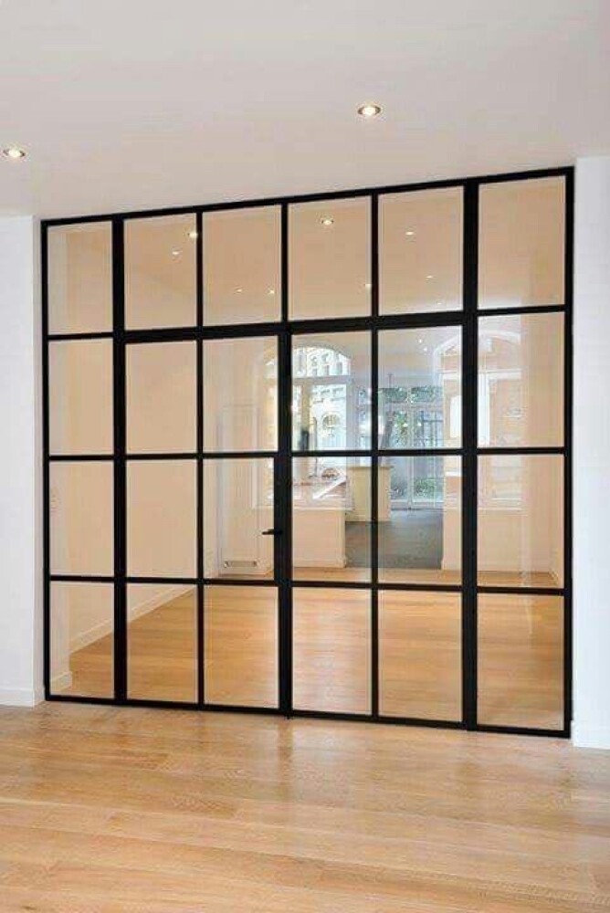 Aluminium Slim Profile Office Partition & Door