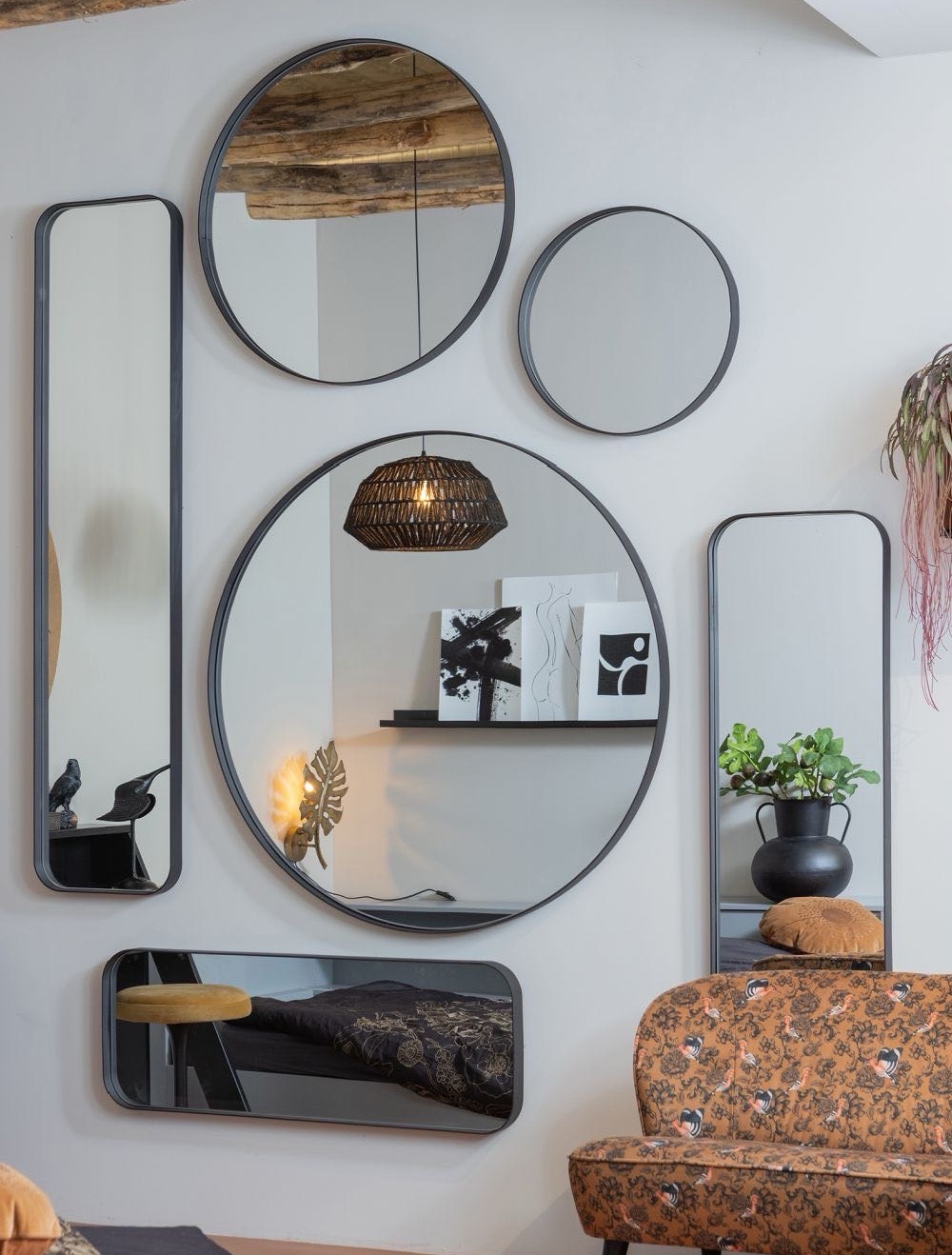 Aluminium Profile Mirrors Frame Design  & Colours