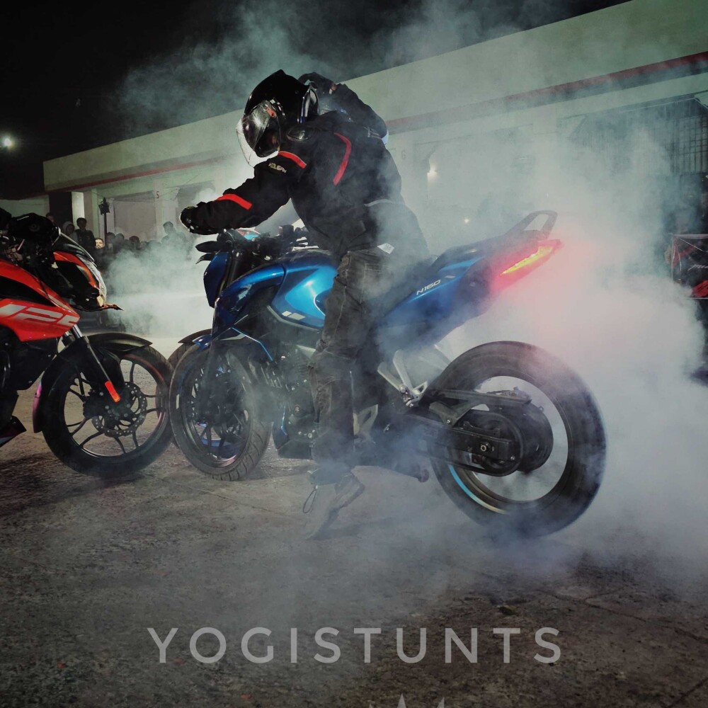 Drifting and Rolling Burnout