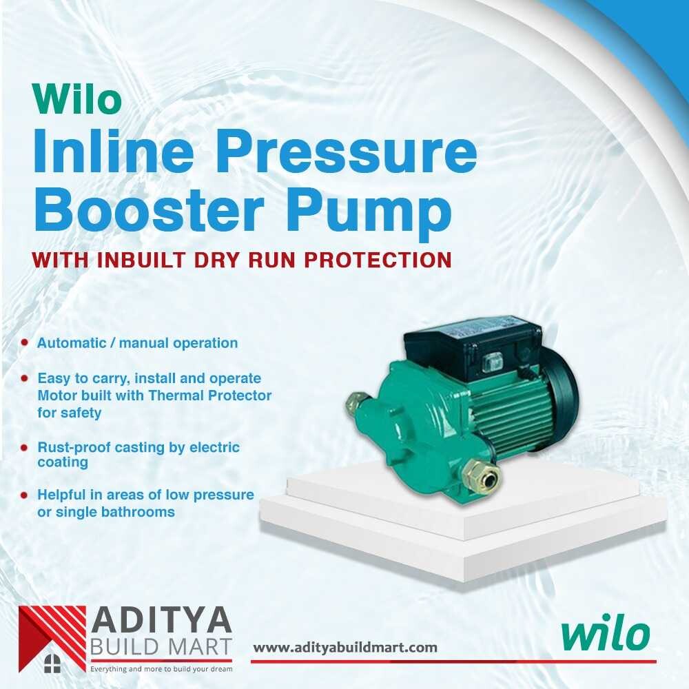 Single bathroom pressure pump
