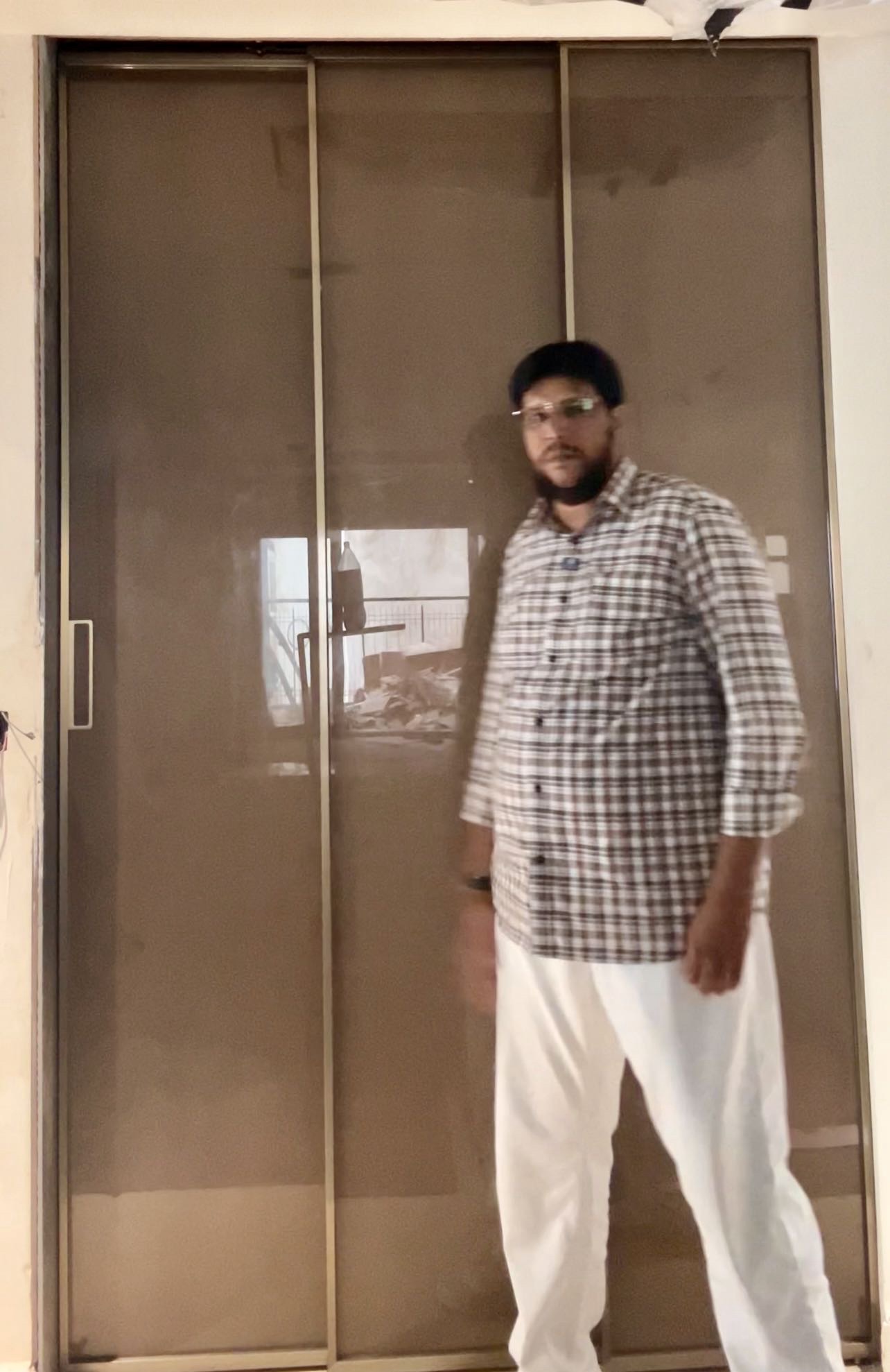 Aluminium Slim Profile Telescope Sliding Doors