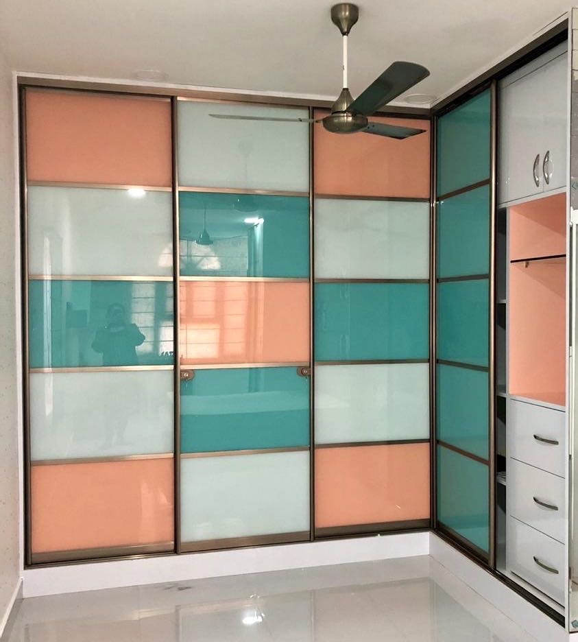 Aluminium Wardrobe Aristo Model Sliding Doors