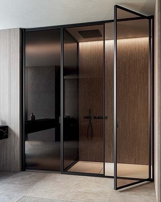 Aluminium Bathroom Shower Partition