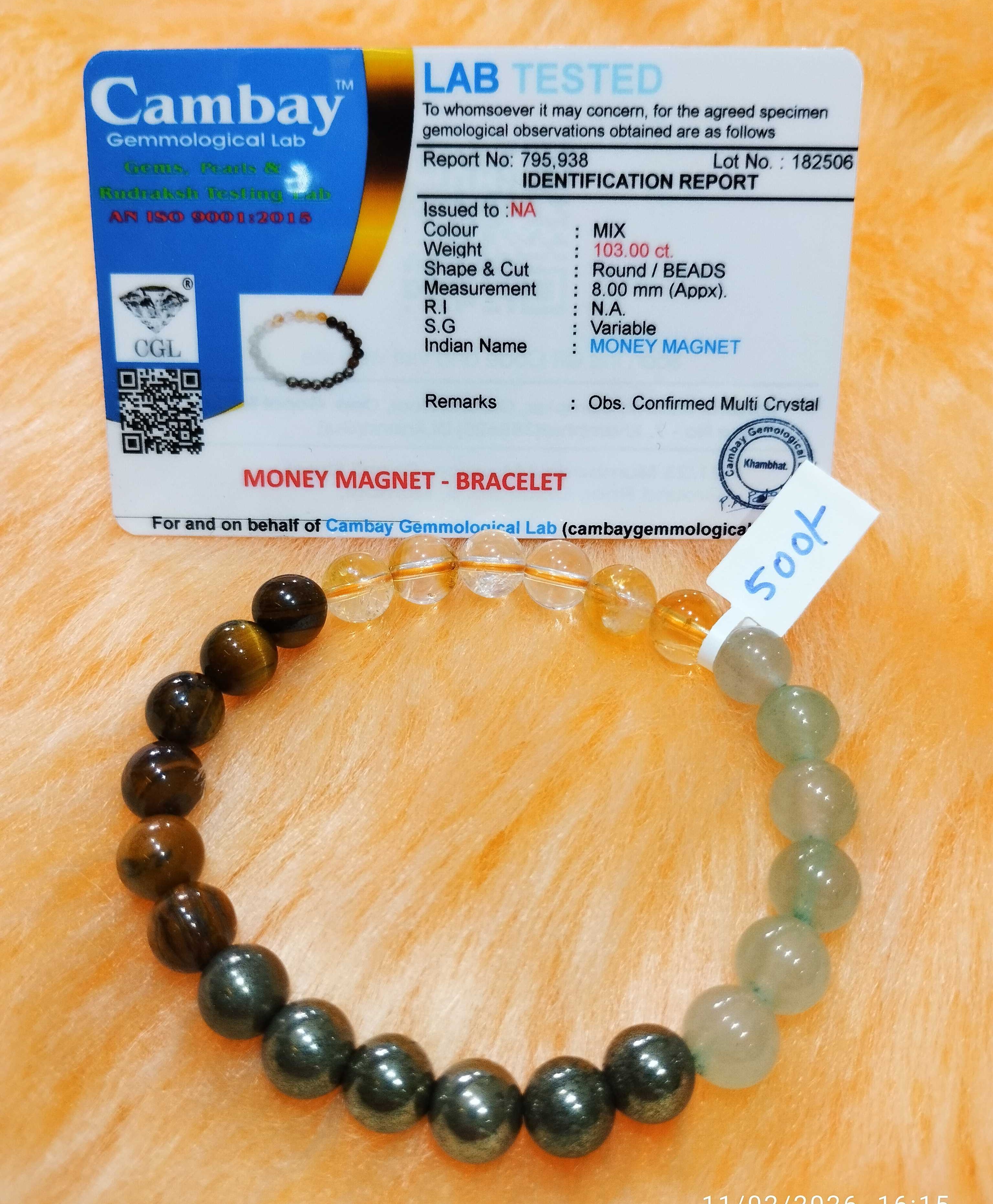 Money Magnet Bracelet